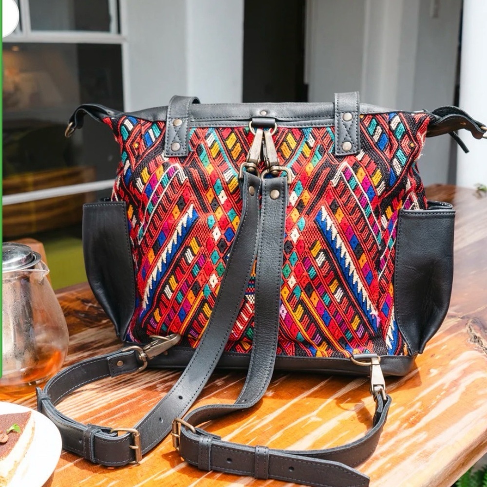 Nena and Co. CDB Tote convertible backpack Guatemala OG Revival leather - Picture 11 of 11